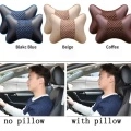 DCC artificial leather car pillow seat headrest comfortable.
